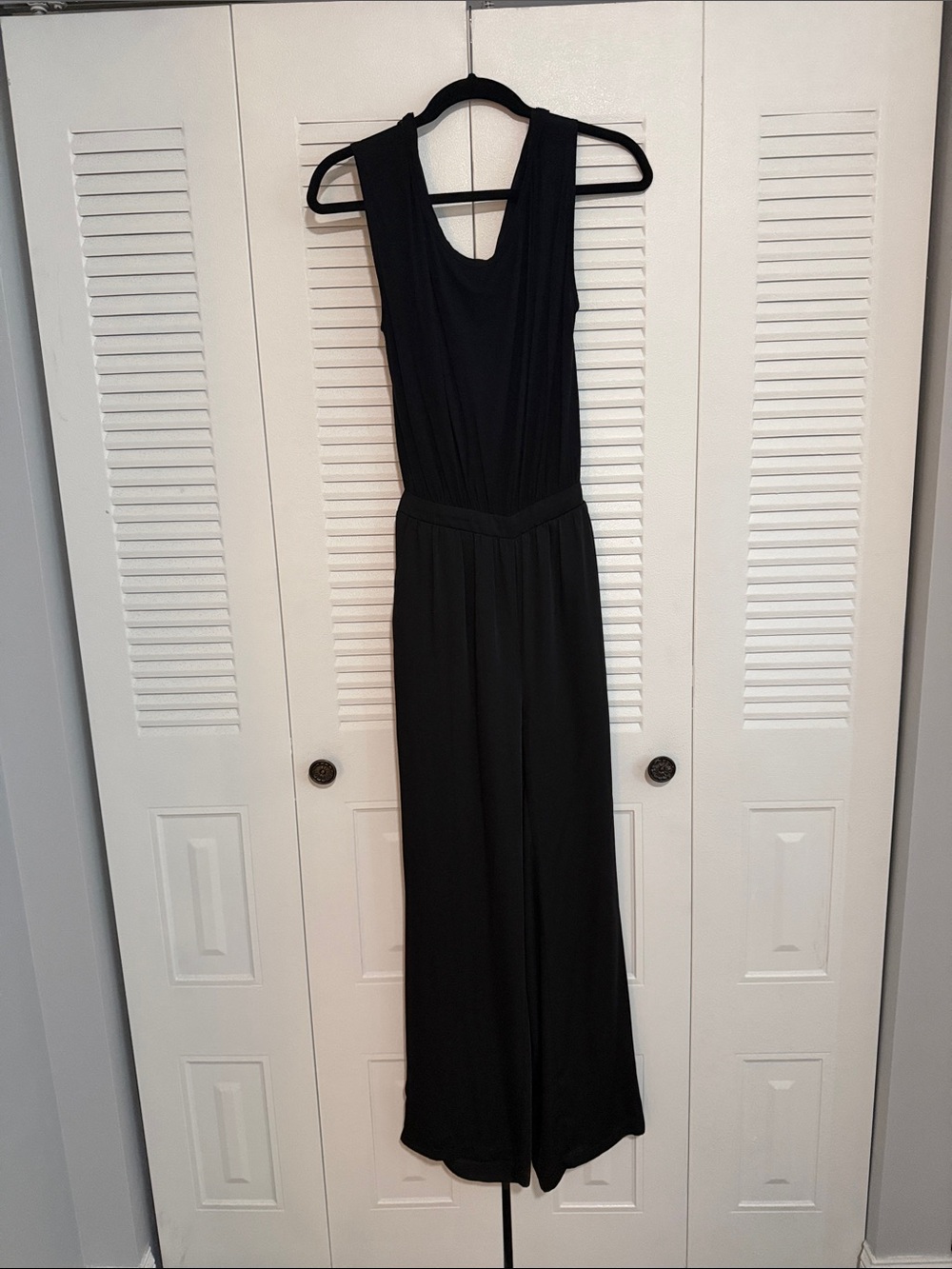 Sleeveless Black Jumpsuit